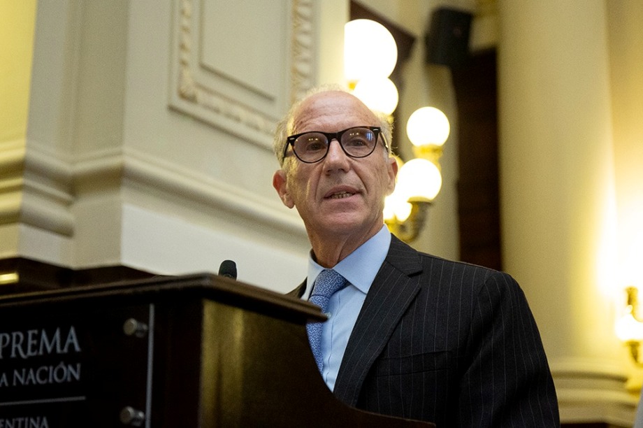 Vicepresidente de la Corte, Carlos Rosenkrantz.