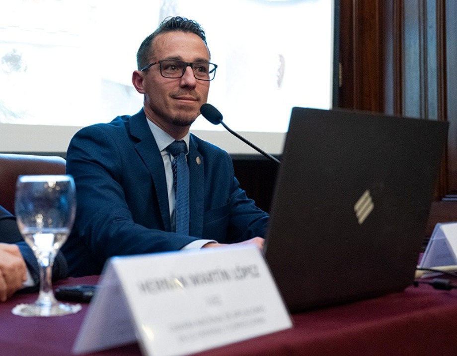 Alejandro Vega, coordinador del departamento de tanatología de la Morgue Judicial.