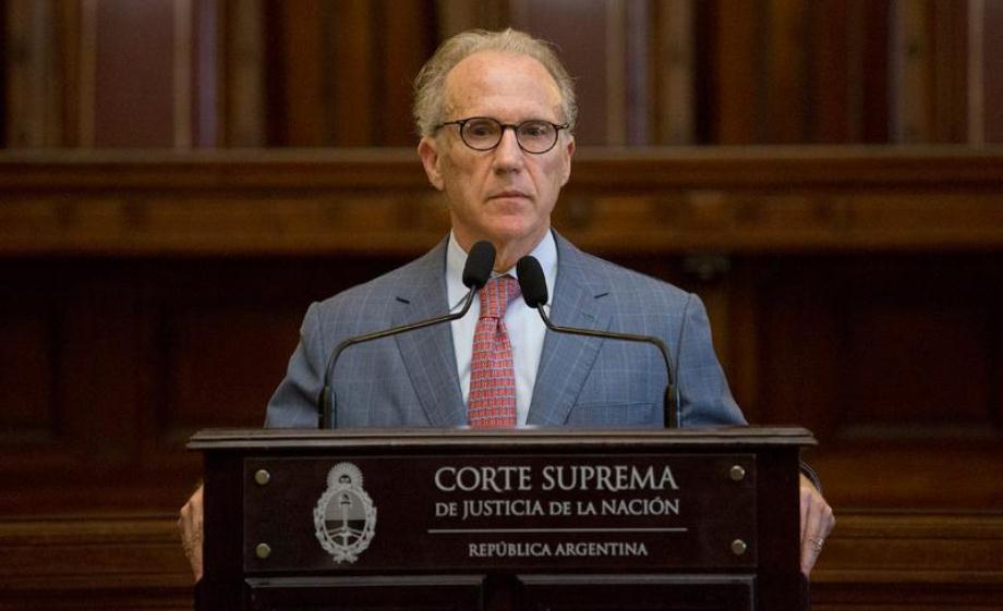 Vicepresidente de la Corte Suprema de Justicia de la Nación, Carlos Rosenkrantz.