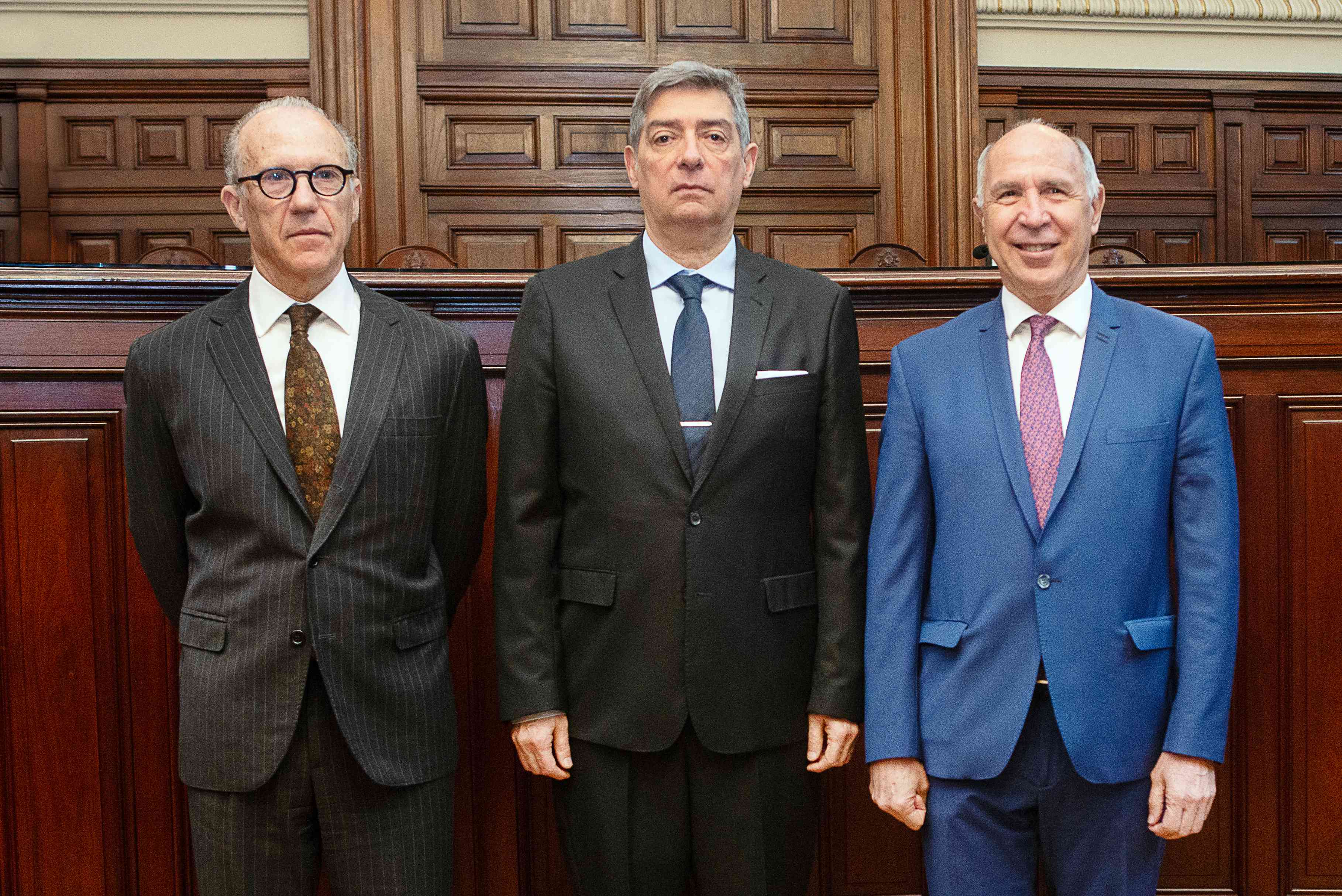 Ministros Rosenkrantz, Rosatti y Lorenzetti
